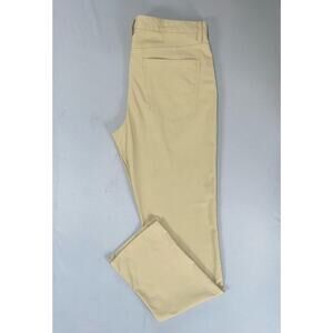 Southern Tide 4115 Intercoastal Performance 5-Pocket Pants. Beige, 36X34. EUC!